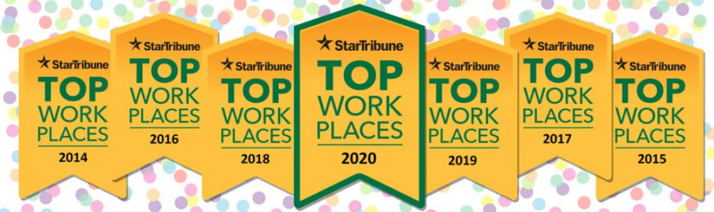 star tribune top workplace banners 2014-2020