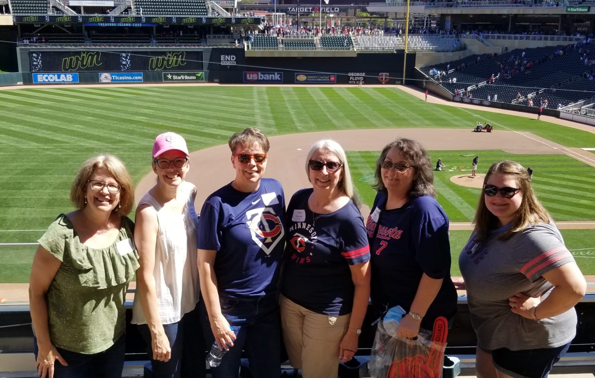 Doherty Employees at MN Twins Game