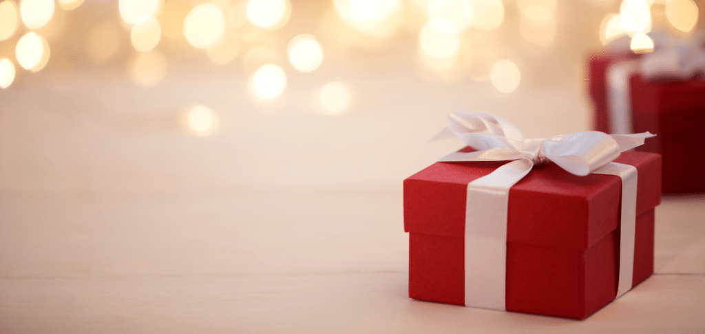 red gift box